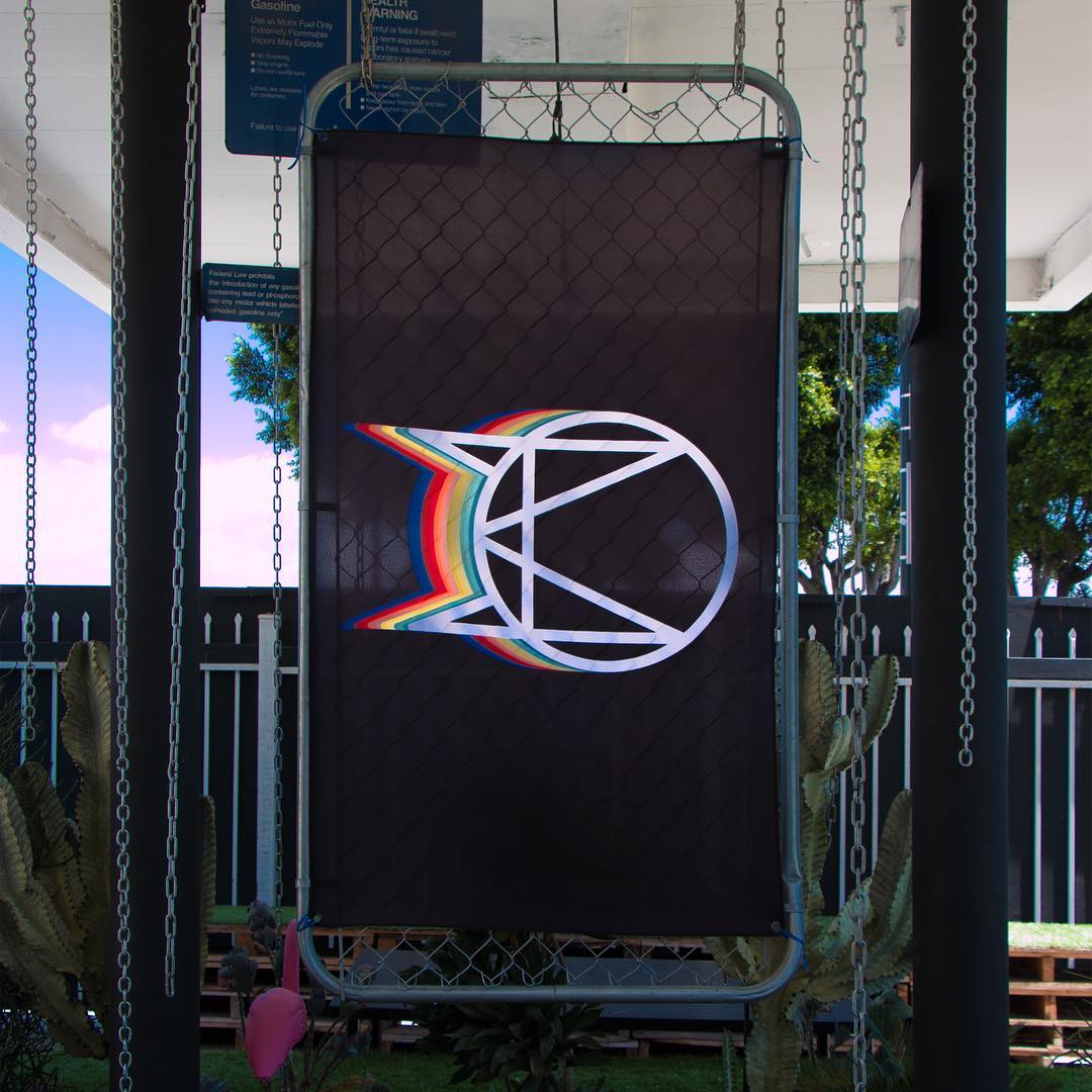 OWSLA フラッグ flag OWSLA Spectrum Flag OWSLA Goods